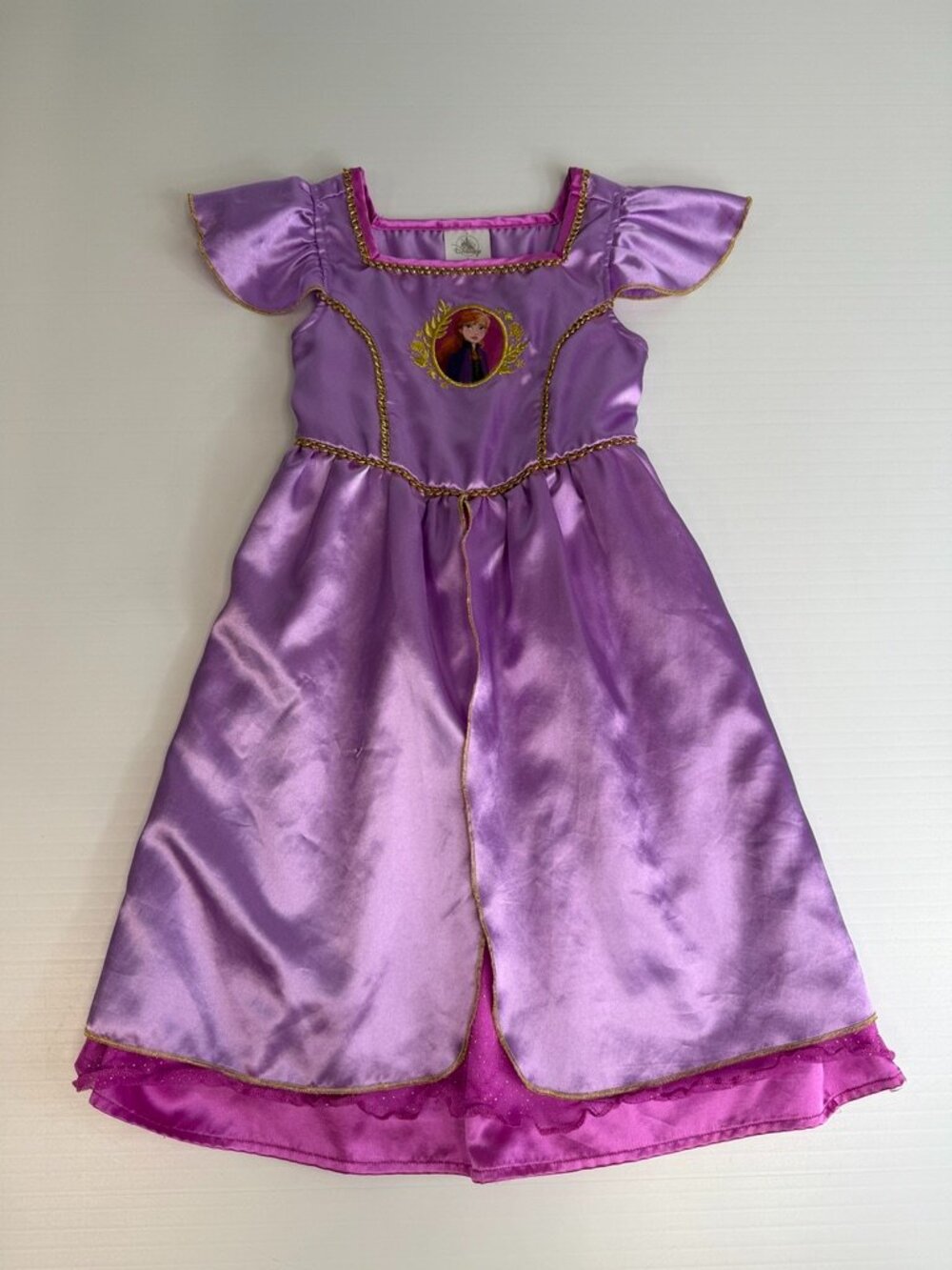 Anna Dress Girl 3 Toddler Frozen Princess Halloween Costume School Disney Ex